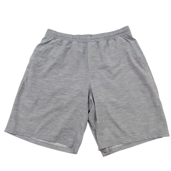 Lululemon Pace Breaker Short Mens Large Gray 9" Lined Performance Gym Running - Picture 1 of 11